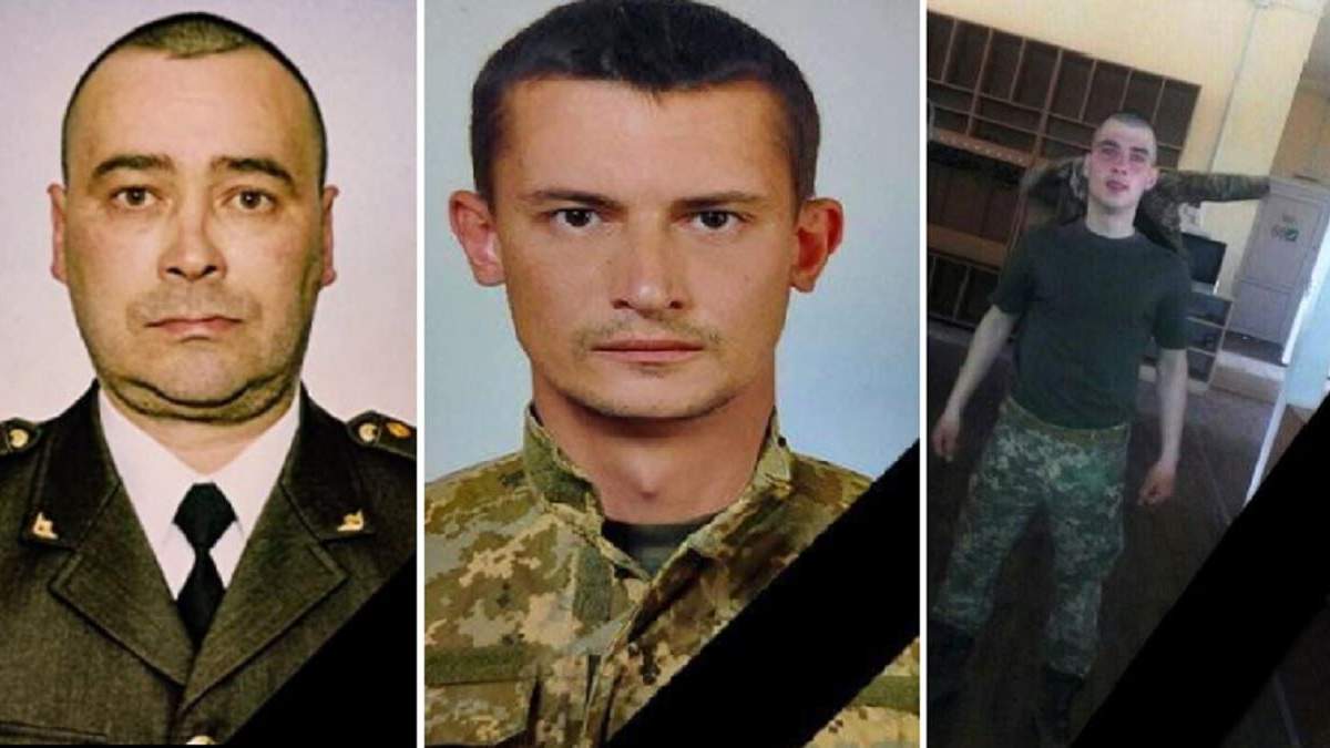 На Донбасі підірвалися 3  бійців: що про них відомо, фото