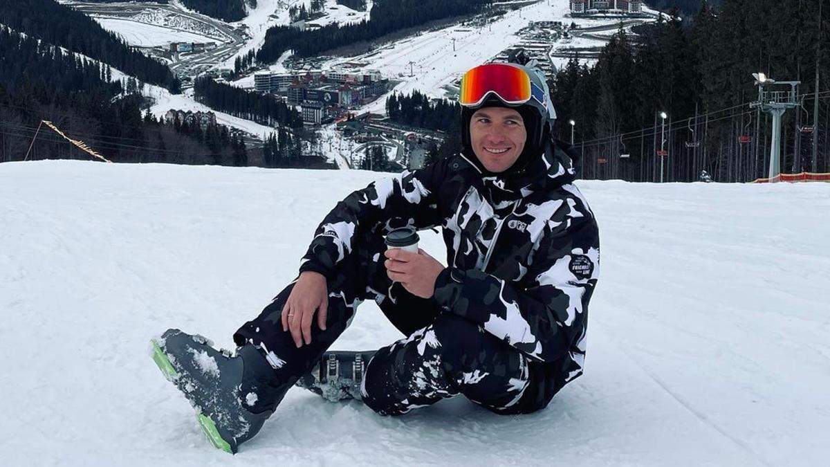 Чому Володимир Остапчук відпочиває в Буковелі без дружини