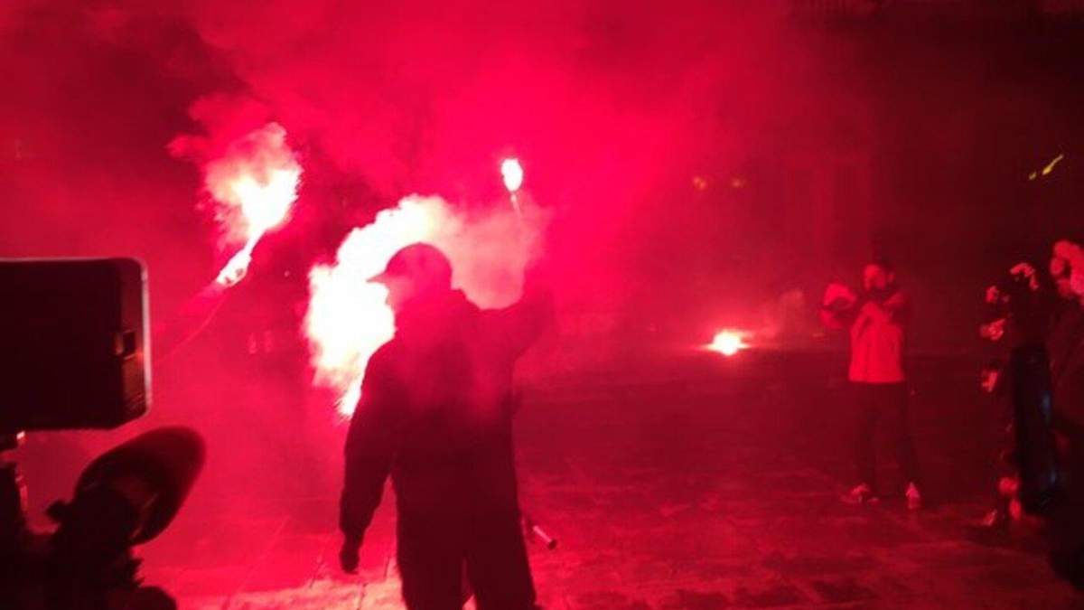 У МВС показали докази, що акція під ОПУ не планувалася мирною: відео 