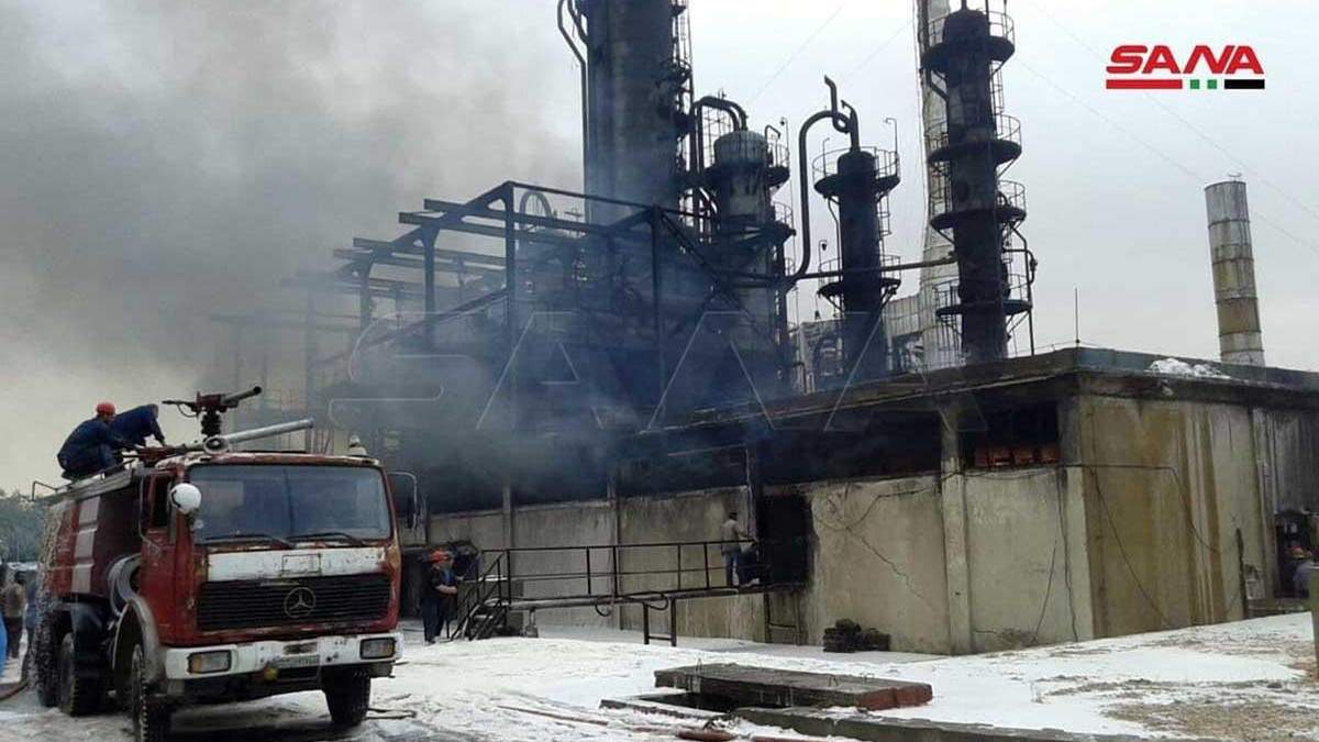 Пожар на моторном заводе Пожар на моторном заводе