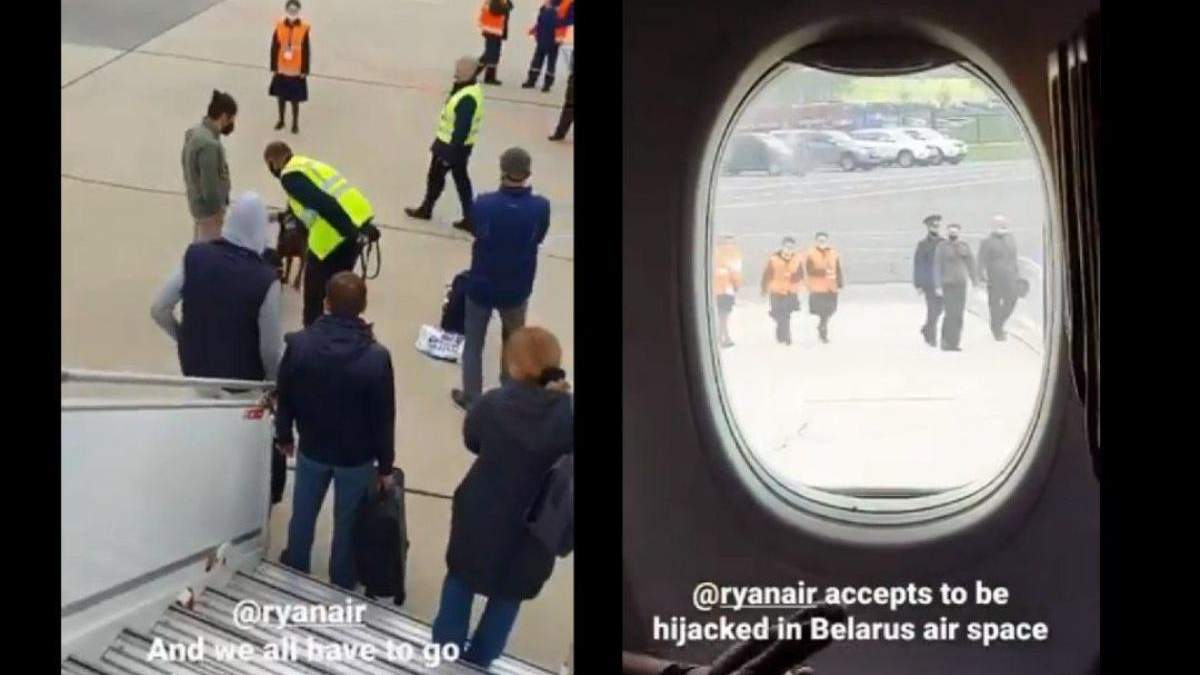 Пассажирка самолета Ryanair о диалоге Протасевича с борпроводником