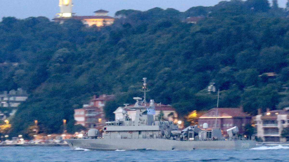 Військовий корабель Греції зайшов у Чорне море: фото - Vimarsana News