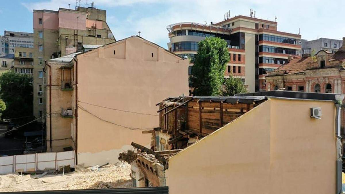 КГГА остановила разрушение исторического здания Малина