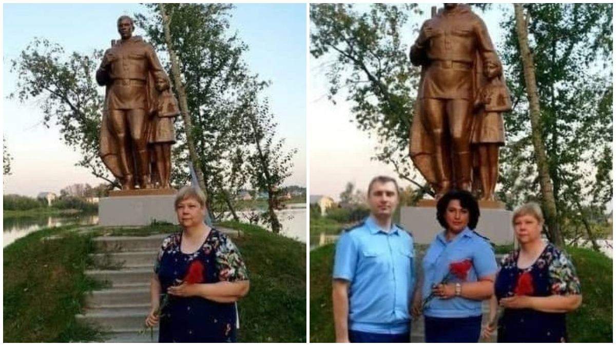У Росії прокурори прифотошопили себе, щоб не покладати квіти до пам'ятника: курйозні фото - Новини Росія - 24 Канал