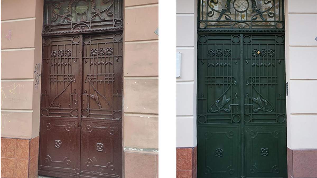 Во Львове восстановили исторические двери дома, где жил Станислав Лем: интересные фото