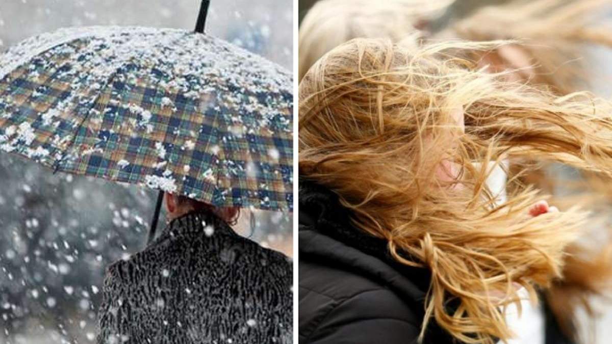 Ливни, мокрый снег и ветер: синоптики предупреждают о значительном ухудшении погоды