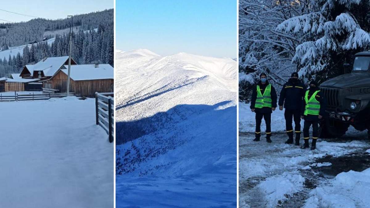 Гірські села замело снігом, мороз сягнув -20 градусів - Новини Чернівців - 24 Канал