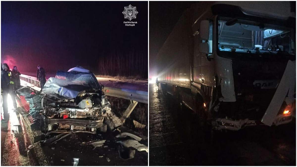 Жуткая авария на трассе Киев – Чоп: погиб отец и двое сыновей