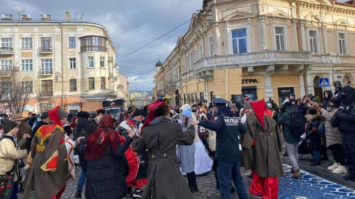 В Черновцах проходит традиционный "Маланка-фест"