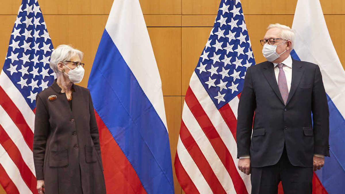 Представники США й Росії Шерман і Рябков 31 січня у Женеві Представники США й Росії Шерман і Рябков 31 січня у Женеві