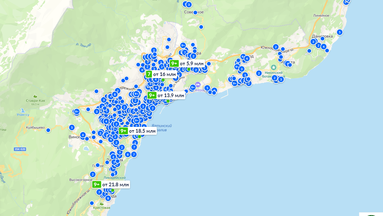 у Криму масово продають житло