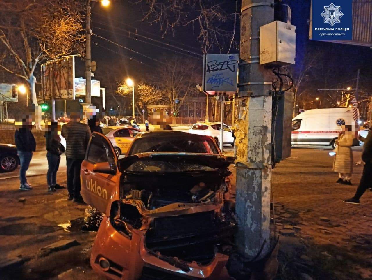 ДТП Одеса таксі Uklon аварія