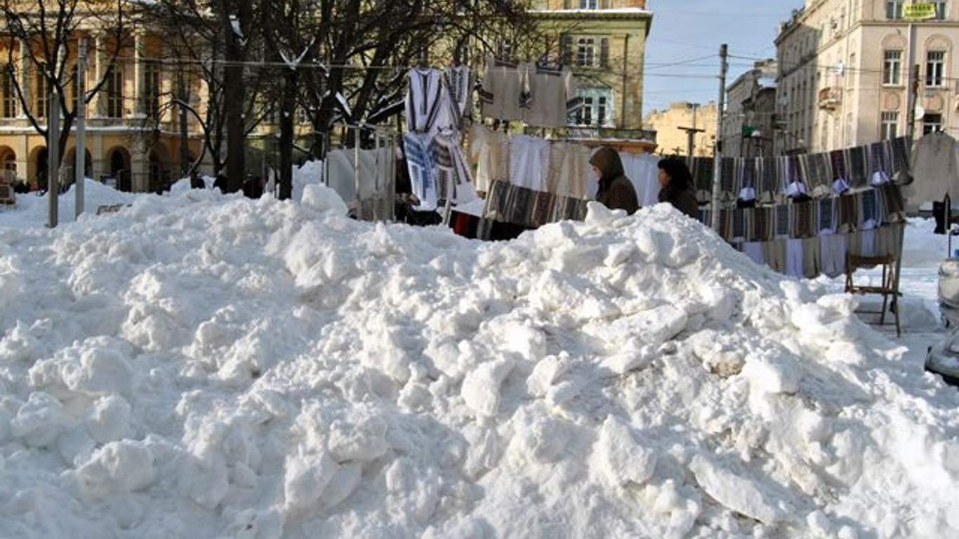 Снежная буря фото