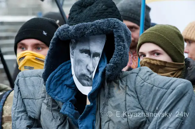 Путін, Київ, протест Путін, Київ, протест