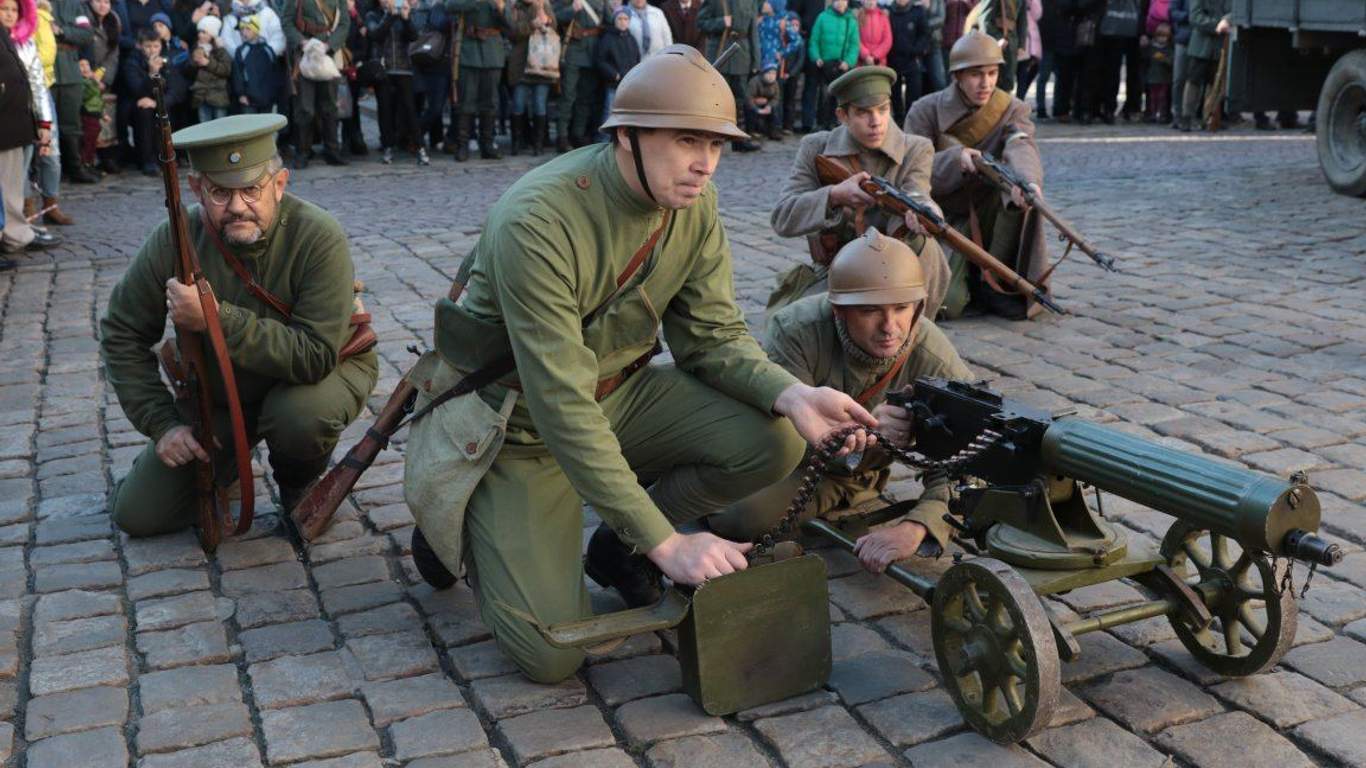 Наш полк дошел до грозного окраин