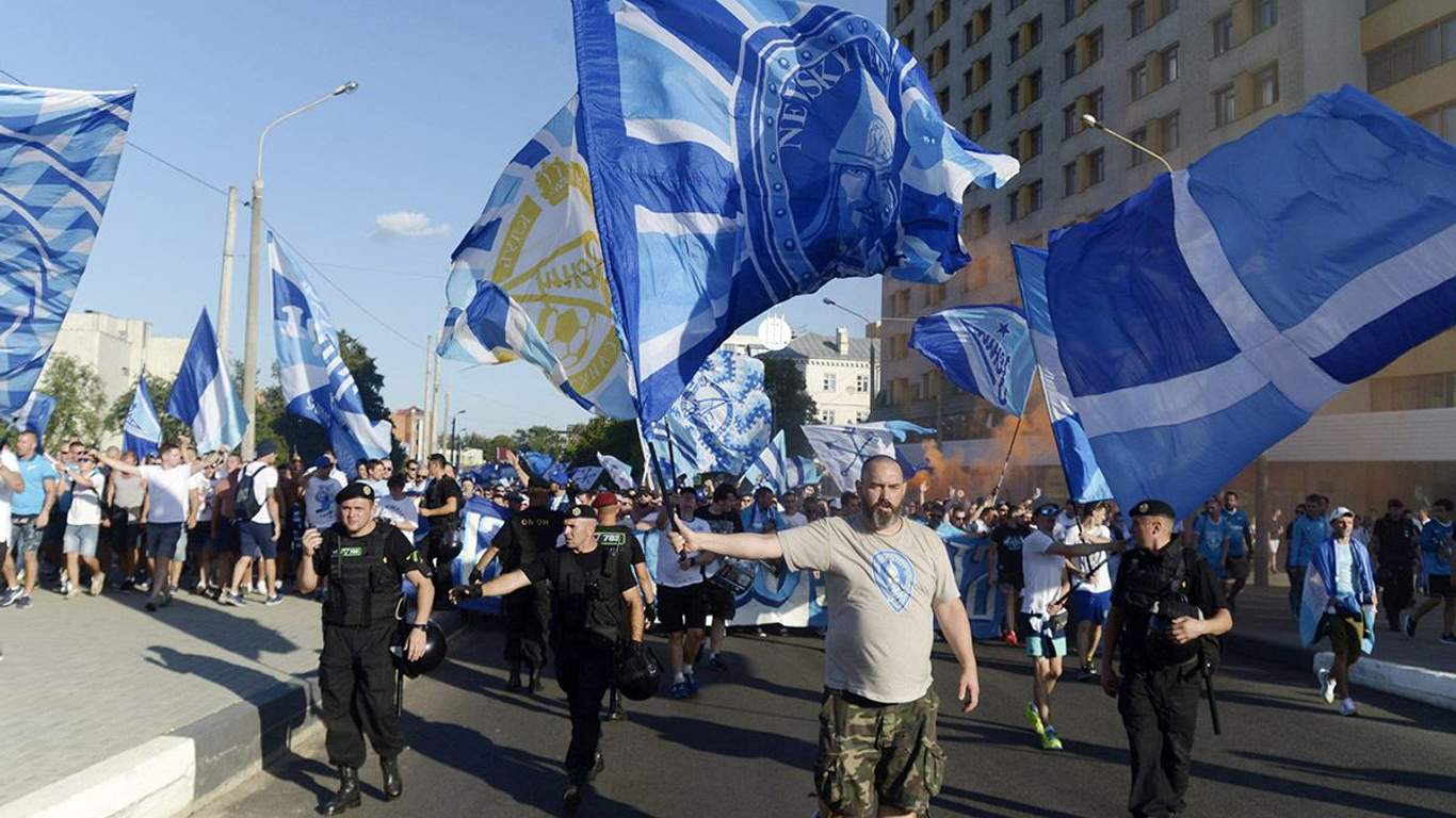 Російський "Зеніт" і його фанати зганьбилися в Лізі Європи (фото, відео)