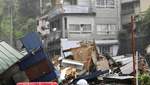 Десятки разбитых домов и погибшие жители: последствия оползня в Японии