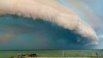 Невероятное небо в Приморске: над морем образовалось удивительное облако – фото и видео