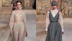 Роскошные платья, сарафаны на сатиновые костюмы: коллекция Dior Couture осень – зима 2021/22
