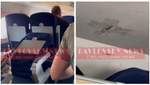 Сломанные стулья и дыры в потолке: пассажир рейса Одесса – Киев показал условия на борту