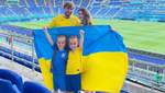 Бесценная поддержка на Евро-2020: милые фото близняшек-фанаток со сборной Украины в Риме
