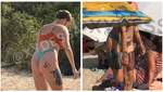 На одесском пляже заметили туристку с татуировками свастики и Гитлера