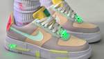 Для поклонников видеоигр: Nike выпустит кроссовки Air Force 1 со светящимися элементами