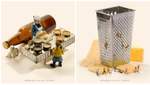 Японец мастерит миниатюрные миры из предметов, которые находит дома