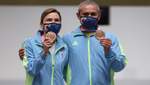 "Бронза" на вес "золота": награждение Костевич и Омельчука на Олимпиаде-2020 – фото