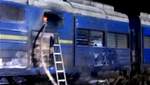 Во время движения вспыхнул поезд "Интерсити" Киев – Херсон