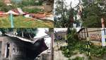 Сорвана крыша, повалены деревья, перевернуто авто: последствия непогоды на Львовщине – видео