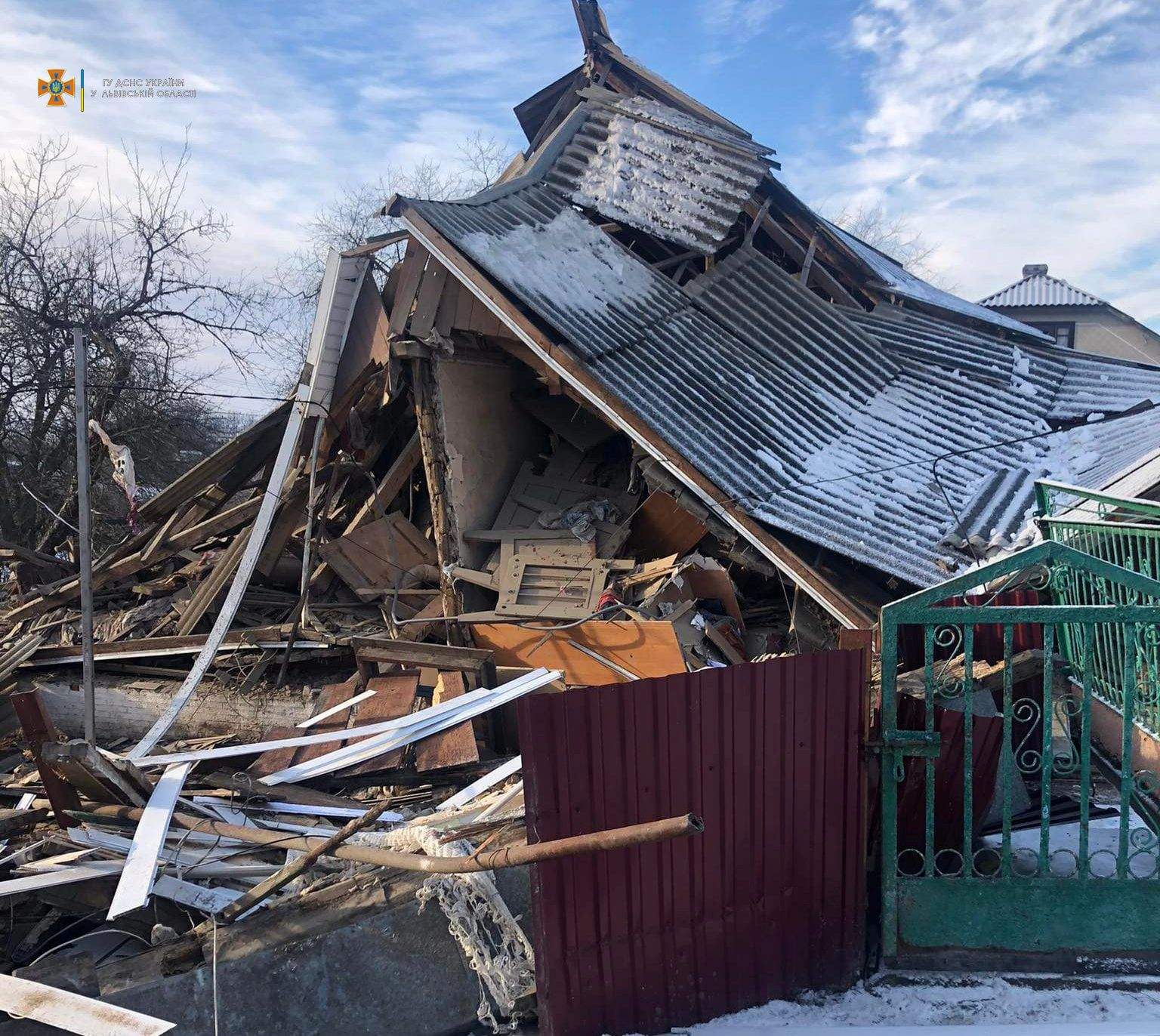 На Львівщині стався вибух газу