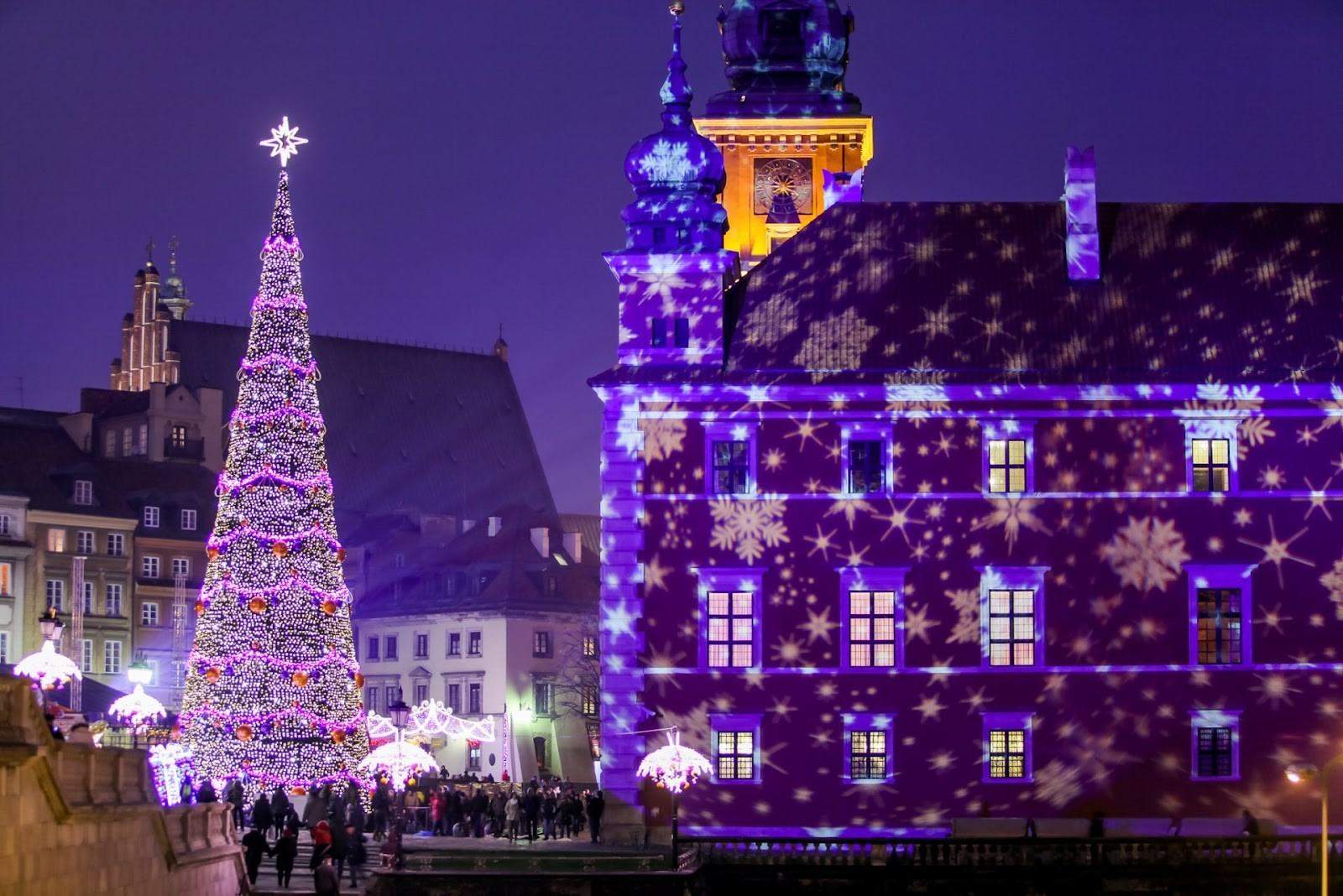 Зимові свята у Варшаві
