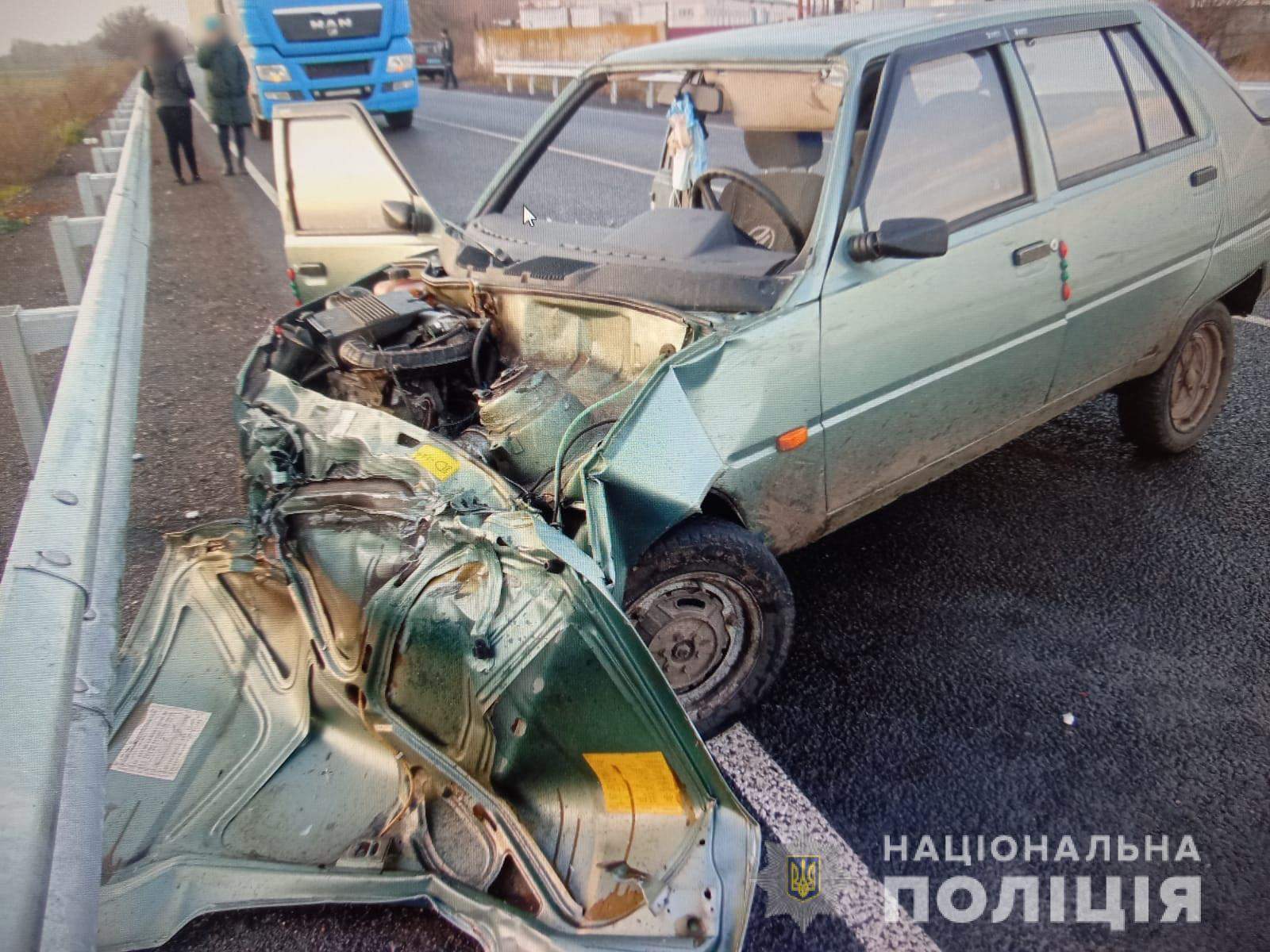 Аварія з вантажівкою на Черкащині