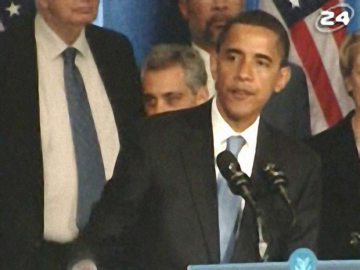 Заяви Обами - 8 листопада 2008 - Телеканал новин 24