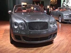 Детройт 2009: Bentley Azure T, Continental GTC