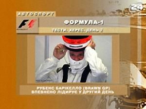 Формула-1. Тести. Херес. День 2 - 16 березня 2009 - Телеканал новин 24