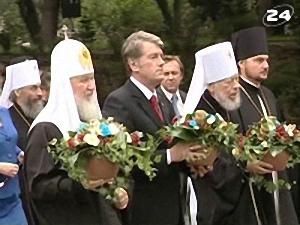 Візит патріарха - 27 липня 2009 - Телеканал новин 24