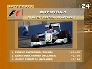 Європа: Формула-1 - 21 серпня 2009 - Телеканал новин 24