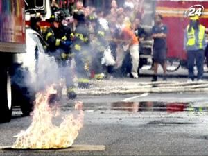 У серці Нью-Йорка стався потужний підземний вибух У серці Нью-Йорка стався потужний підземний вибух
