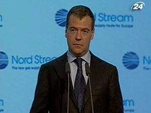 Відбувся офіційний старт газогону "Північний потік" Відбувся офіційний старт газогону "Північний потік"