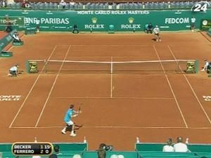 Хуан Карлос Ферреро пробився до третього кола Мастерсу в Монте-Карло Хуан Карлос Ферреро пробився до третього кола Мастерсу в Монте-Карло