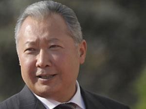 Президент Бакієв вже не в Киргизстані