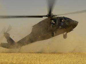 В Колумбії зіткнулися гелікоптери В Колумбії зіткнулися гелікоптери