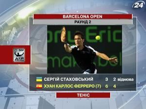 Сергій Стаховський поступився Хуану Карлосу Ферреро Сергій Стаховський поступився Хуану Карлосу Ферреро