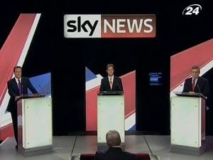 Другий тур теледебатів у Великобританії не виявив однозначного переможця Другий тур теледебатів у Великобританії не виявив однозначного переможця
