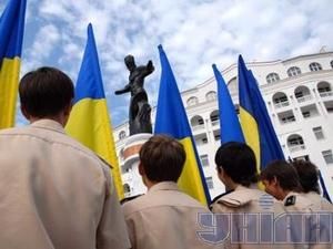 У Севастополі відзначили підняття прапора УНР на кораблях ЧФ У Севастополі відзначили підняття прапора УНР на кораблях ЧФ