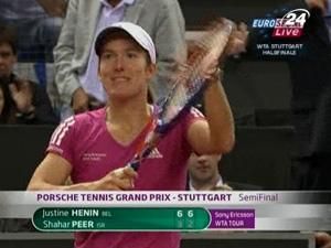 Жюстін Енен втретє після повернення пробилася до фіналу Жюстін Енен втретє після повернення пробилася до фіналу