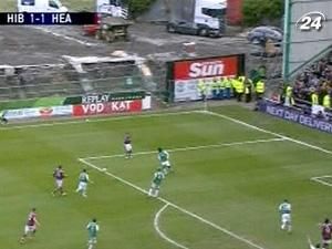 "Хартс" здобув вольову перемогу над "Хайберніаном" у дербі "Хартс" здобув вольову перемогу над "Хайберніаном" у дербі