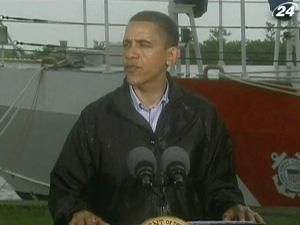 Обама поклав відповідальність за аварію у Мексиканській затоці на "British Petroleum" Обама поклав відповідальність за аварію у Мексиканській затоці на "British Petroleum"